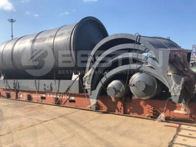 Tyre Pyrolysis Plant Shipped to South Africa