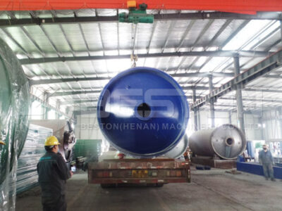 BLJ-10 Pyrolysis Plant Delivered To Uganda