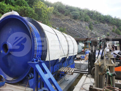 Rubber Pyrolysis Plant In Korea